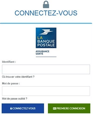 Connexion espace client mutuelle - La Banque Postale